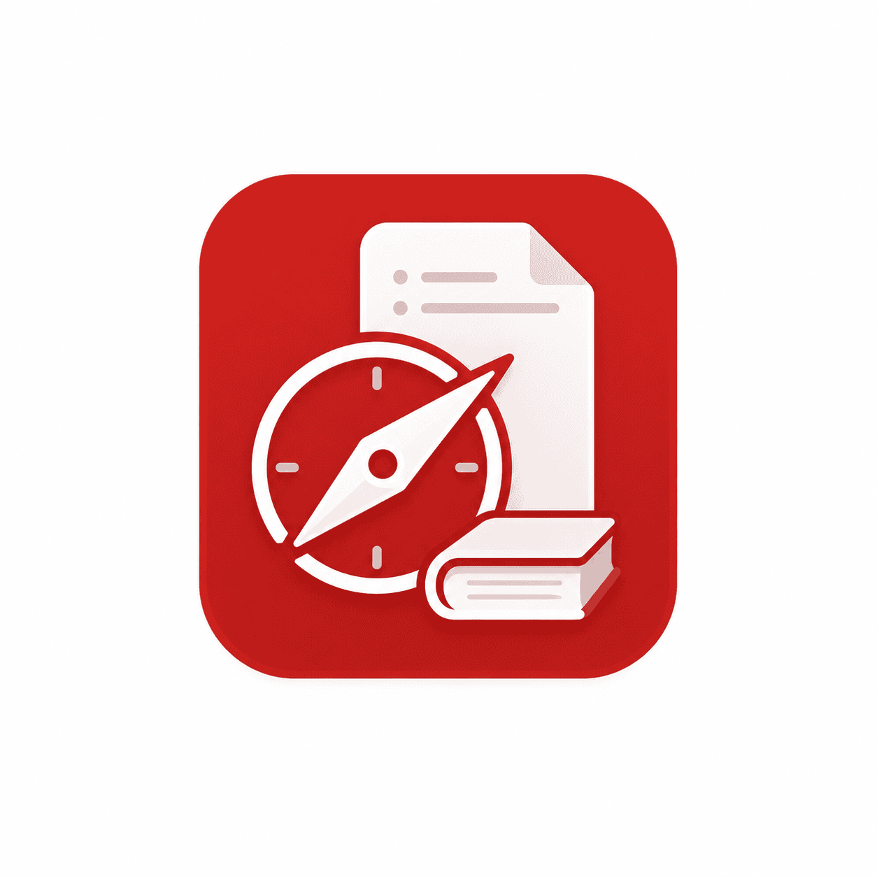 icon representing giving guidance to producing education